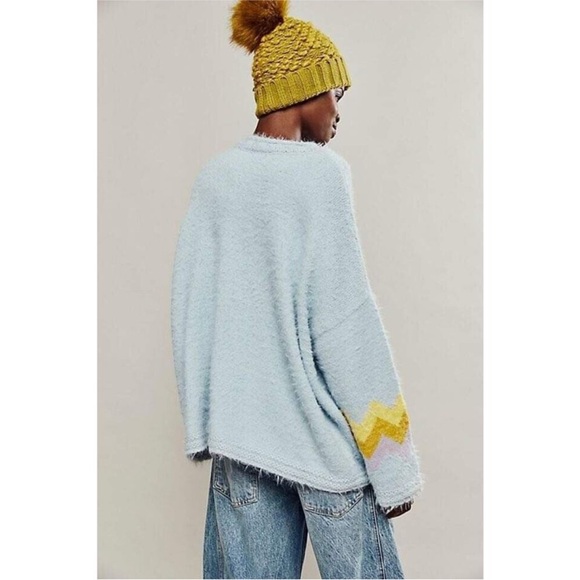 Free people just peachy pullover lemon - Picture 2 of 6